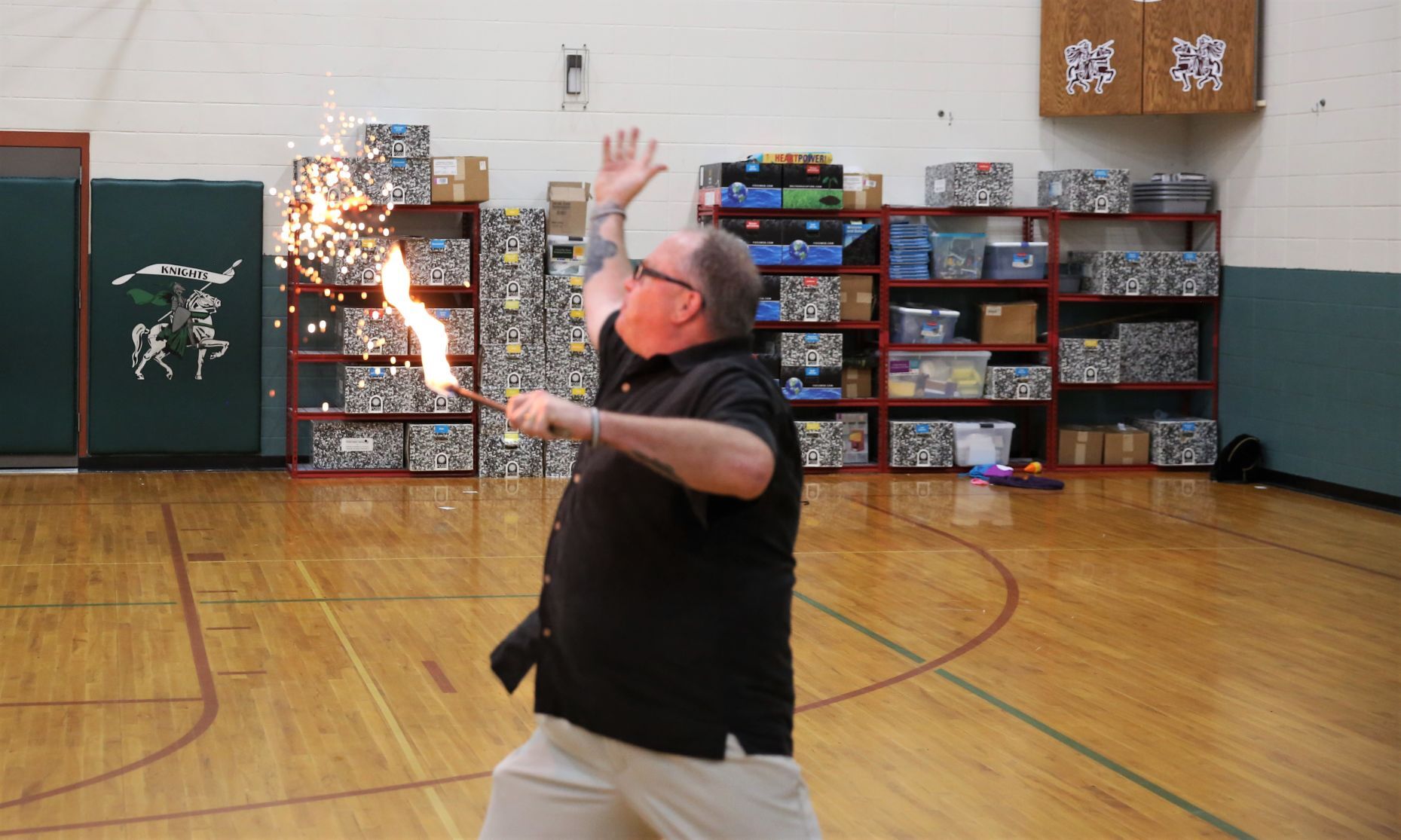 Troy Levenhagen- Playing with fire